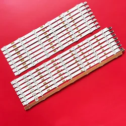 16PCS LED Backlight Strip Lamp apply to V5DR_500SCA_R1 500SCB UA50JS7200JXXZ UE50JU6870 UE50JU6850/70 UN50JS7000 UE50JU6800