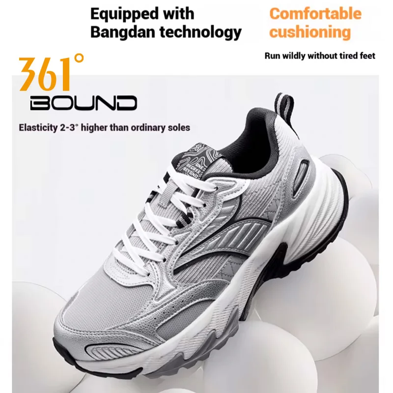 

361 Degrees Glimmer Women's Running Shoes Fleece-Lined Platform Cushioning Abrasion-Resistant Thick Female Sneakers 682542218