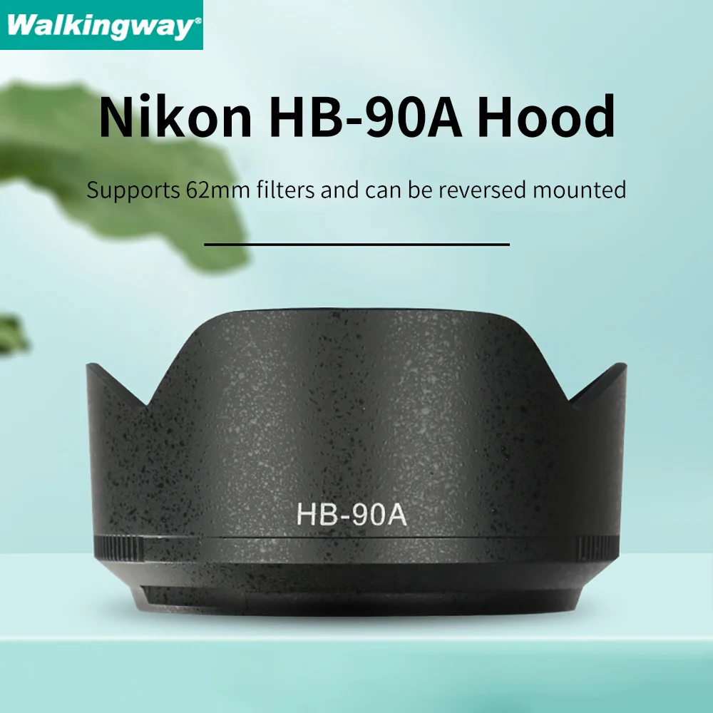 HB-90A HB90A lens Hood For Nikon ZDX 50-250mm f/4.5-6.3 VR  Plastic Bayonet Camera Lens Cover Protector