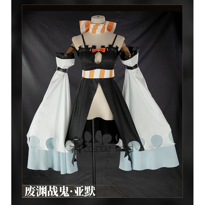 

New Gachiakuta Anime Amo Empool Cosplay Costume Sexy Battle Dress Uniform Halloween Carnival Party Women Clothes