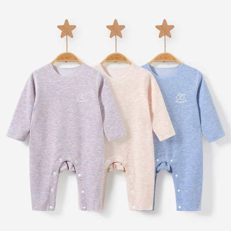 

Baby Bodysuit Fall Winter Spring , Fuzzy-Lined Peached Thermal , Warm Long Sleeve Rompers, Soft Seamless 0-18M