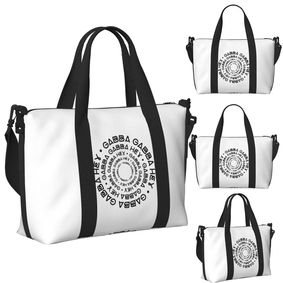 

R-Ramones-S XVIII Пляжная дорожная сумка Большая вместительная сумка-тоут для тренажерного зала Йога Женская дорожная сумка для покупок