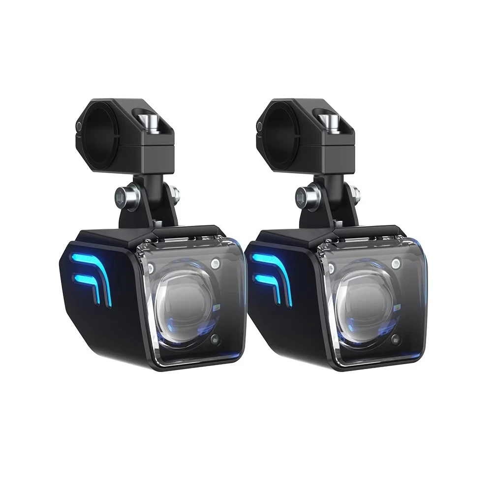 

Aurora Waterproof Dual-Color Amber Motor Headlight LED Motorcycle Fog Spot Driving Lights