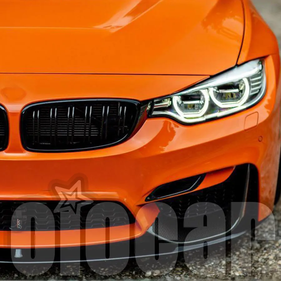 

Высококачественные передние бамперы GT4 из сухого карбона с воздуховодами для тормозной системы Competition для BMW F80 M3, F82 F83 M4