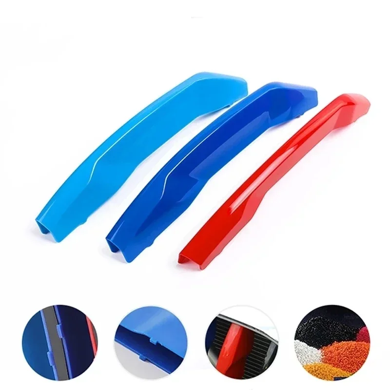 3 Color Front Kidney Air Grille Radiator Grille Cover Trim For BMW X1 X3 X4 X5 X6 E84 E70 E71 F15 F16 F25 F26 G01 G02 G05 - view 4