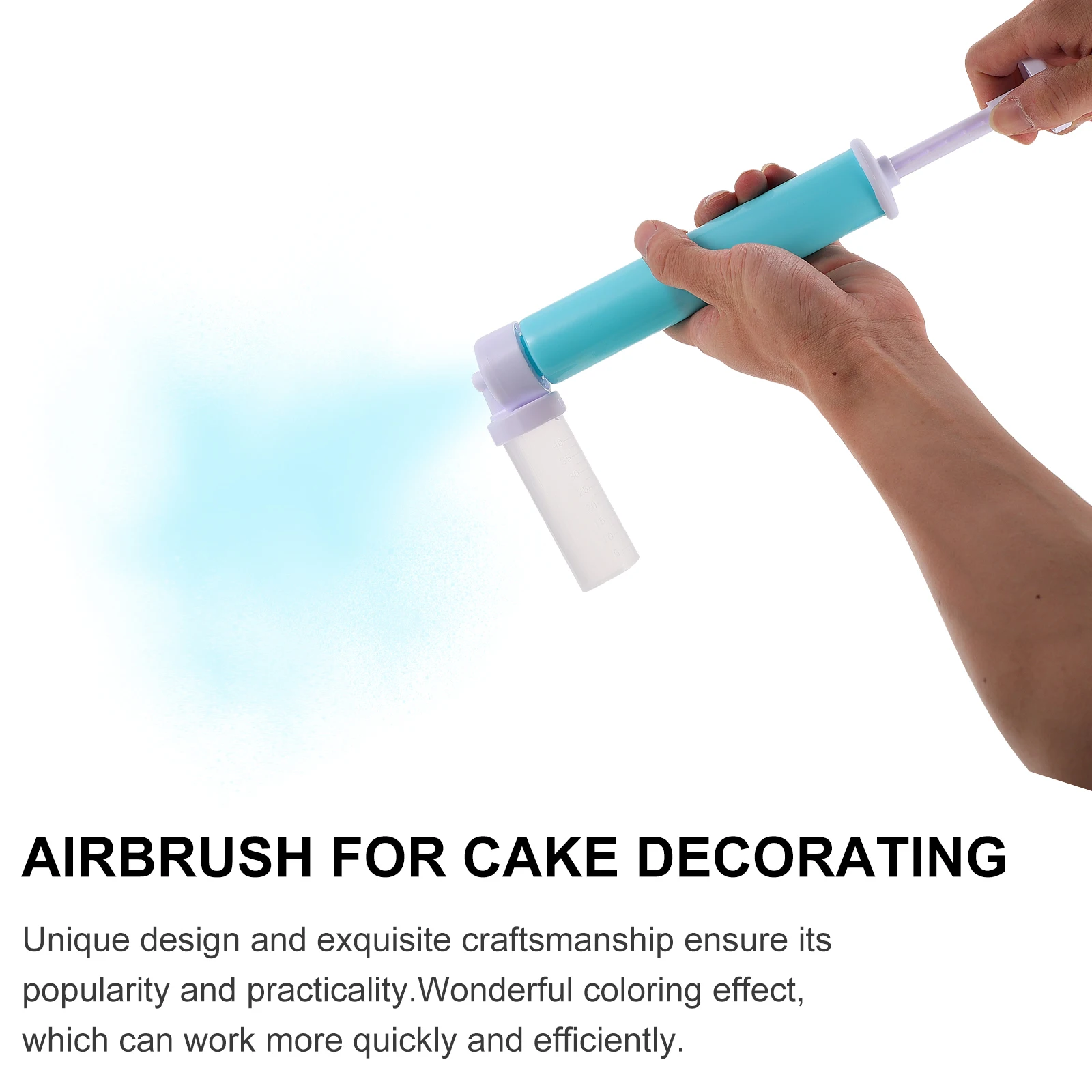 

1Set Manual Cake Watering Can Pragmatic Coloring Tools for Bakery Affordable Long Lasting Cake Coloring Sprayer