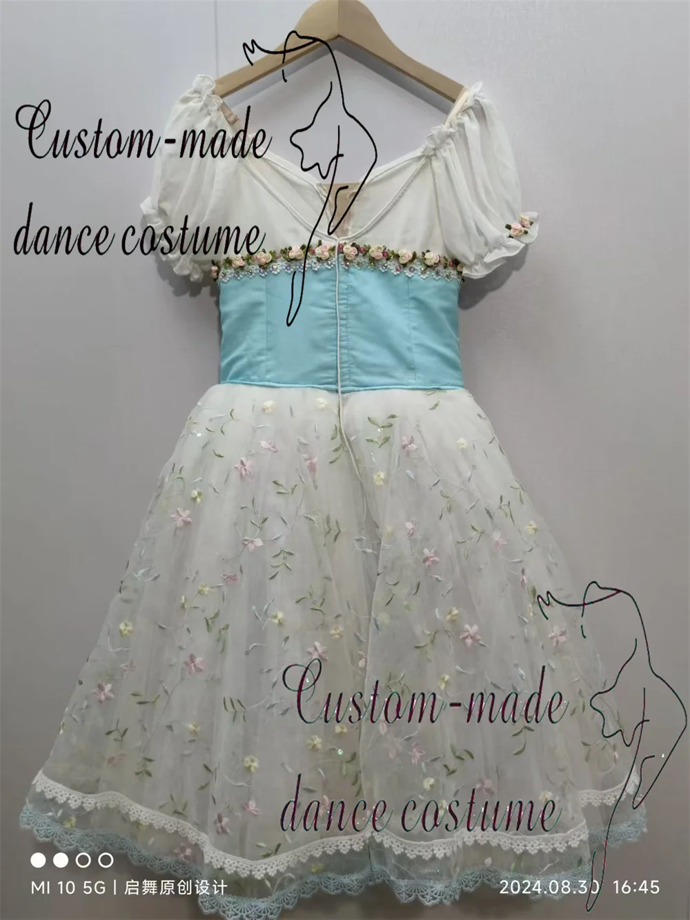 Copperia Professional Romantic Ballet Dress Handmade Ballet Picture Dress YAGP Ballet Stage Costume Girl Giselle