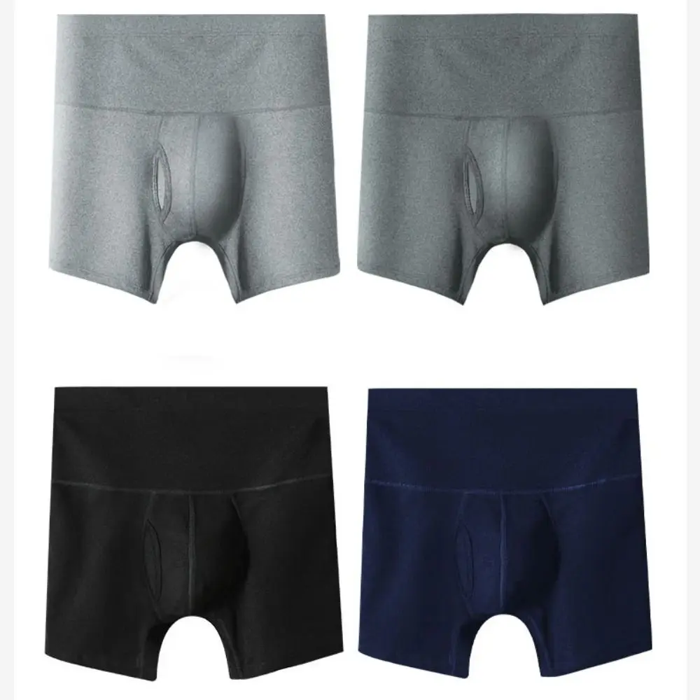 

Хлопковые шорты с контролем живота и животом, с высокой талией, однотонные, для похудения, корректирующее белье, нижнее белье, компрессионные трусы-боксеры