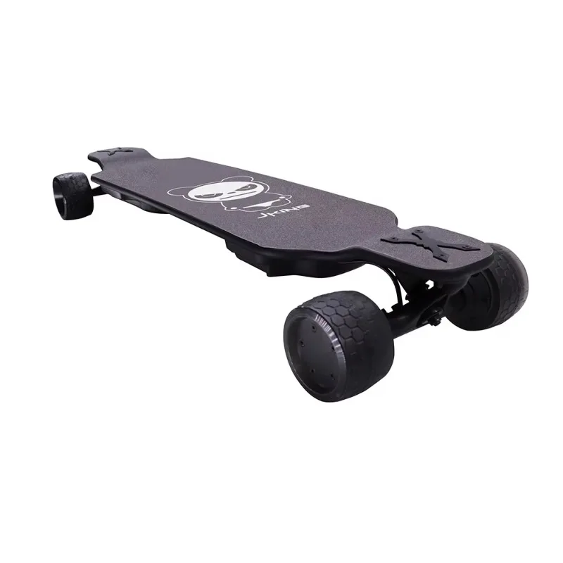 

Airo Customizable 40km/h Electric Off-Road Skateboard with 25km Range 5ah Battery & 120kg Max Load Drop Deck Four-Wheel Scooter