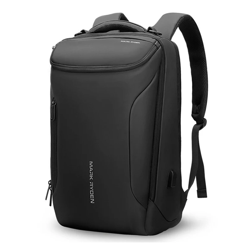 Mochila masculina de negócios de alta qualidade com porta USB multifuncional mochila para laptop para homens mochila escolar à prova d'água bolsa de computador de viagem