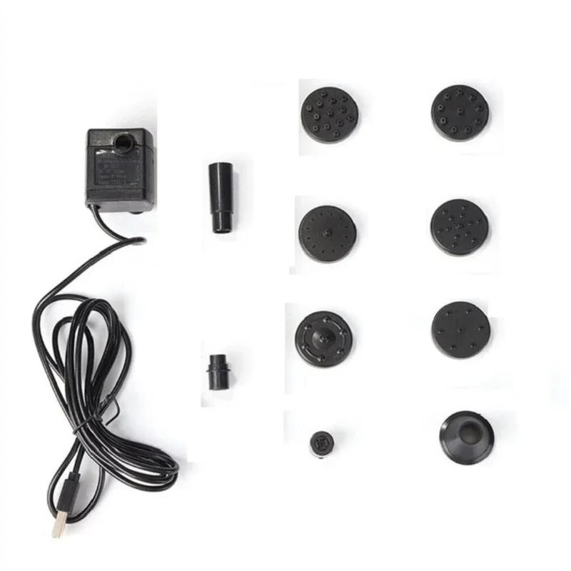 3W Solar Charging Board Water Pump For Small Fountain With Double Power Supply And Easy Installation for Garden