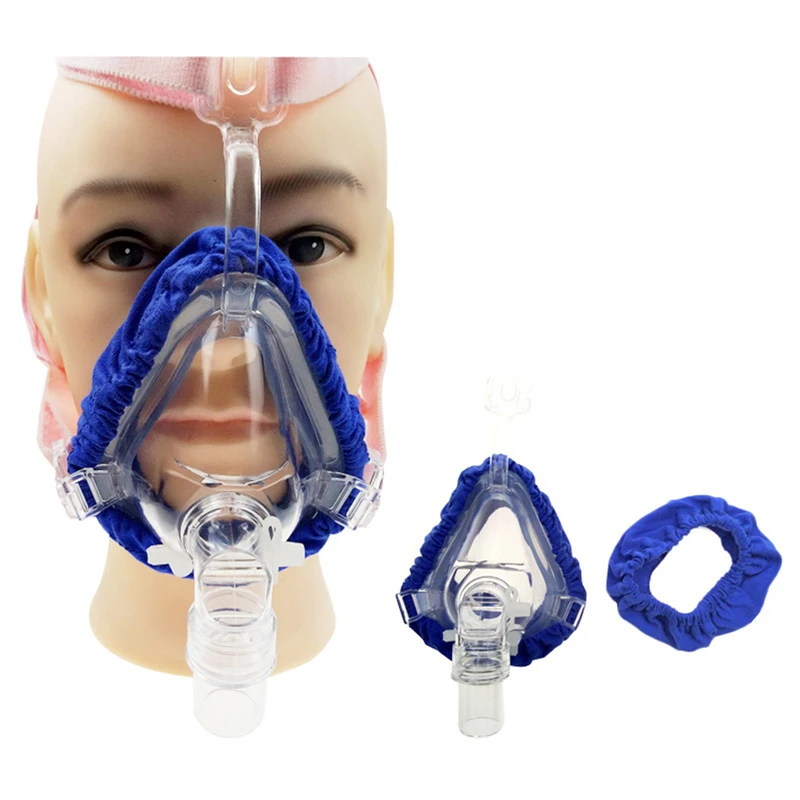 1/2PC CPAP Mask Liners Reusable Fabric Comfort Covers to Reduce Air Leaks Skin Irritation Washable and Easy to Clean