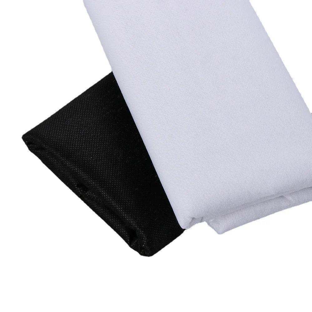 100x100cm Non-woven Iron-On Interlining Fabric Clothing Sewing Accessories Single-Sided Adhesive Lining Lightweight Fusible DIY