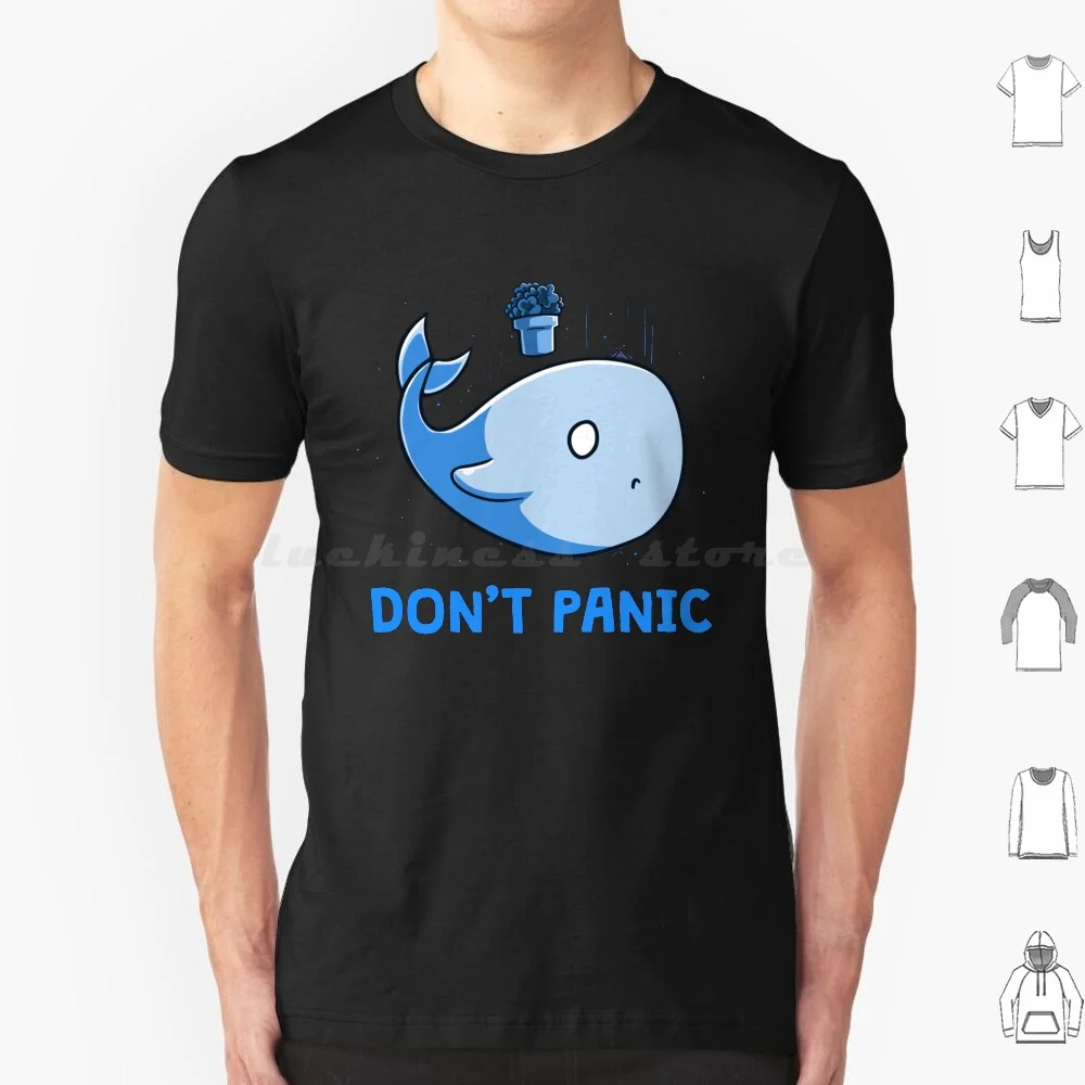 The Hitchhiker's Guide To The Galaxy Don Panic Whale Funny T Shirt Men Women Kids 6xl The Hitchhikers Guide To The Galaxy The