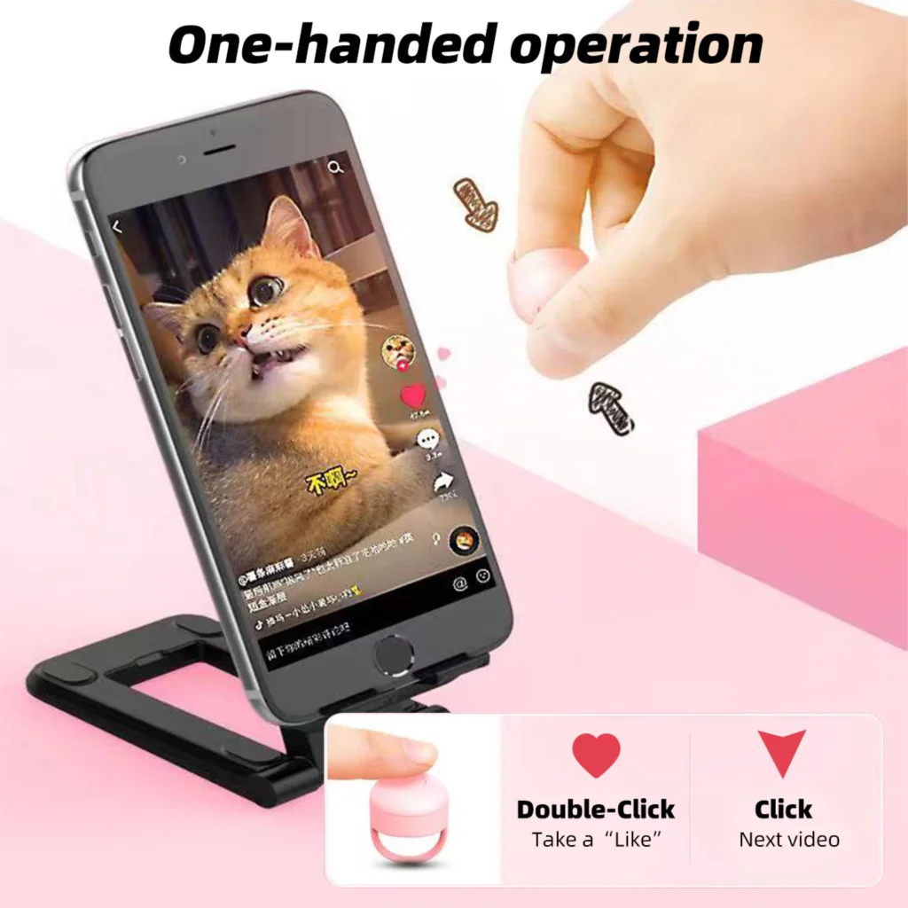 Fingertip Video Controller Page Remote Control Ring Flipping For TikTok Short Video Bluetooth Fingertip For Huawei Xiaomi iPhone