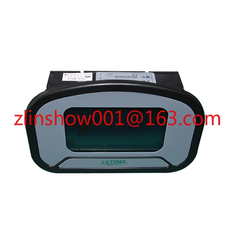 DAPAT Komunikasi Rakitan Instrumen LCD 48V60V72V UNTUK Kereta Golf Forklift Listrik