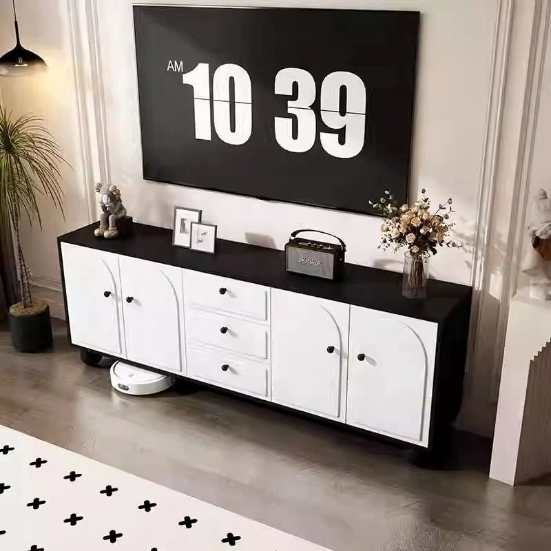 

Tv Cabinet Salon Furniture Aesthetic Room Unit Design Living Storage Modern Console Stand Table Muebles De Tv Full Dining Home