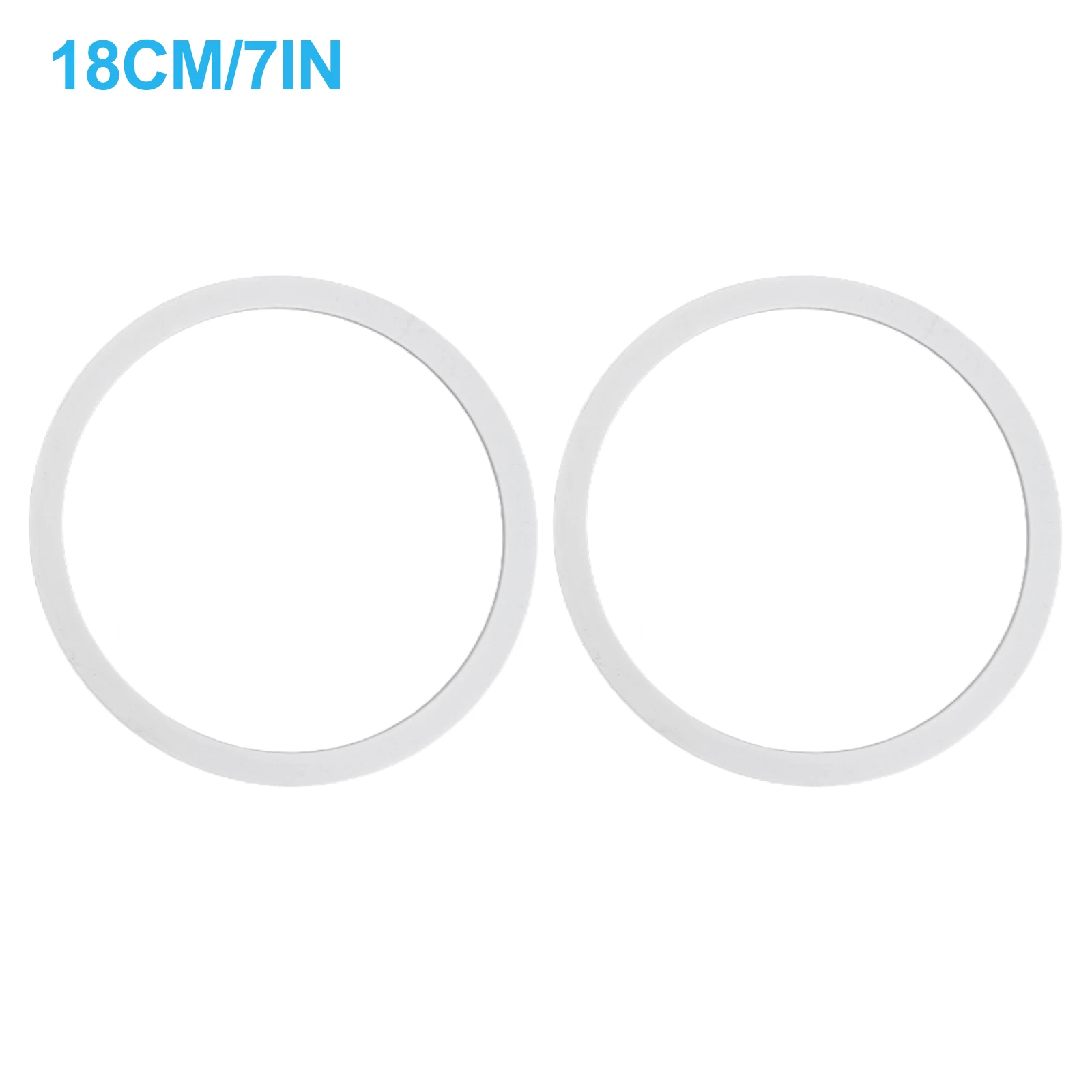 Pipe Snap Ring Exhaust Hose Connector Air Conditioning 18cm 2pcs Exhaust Hose Connector Pipe Snap Ring White None