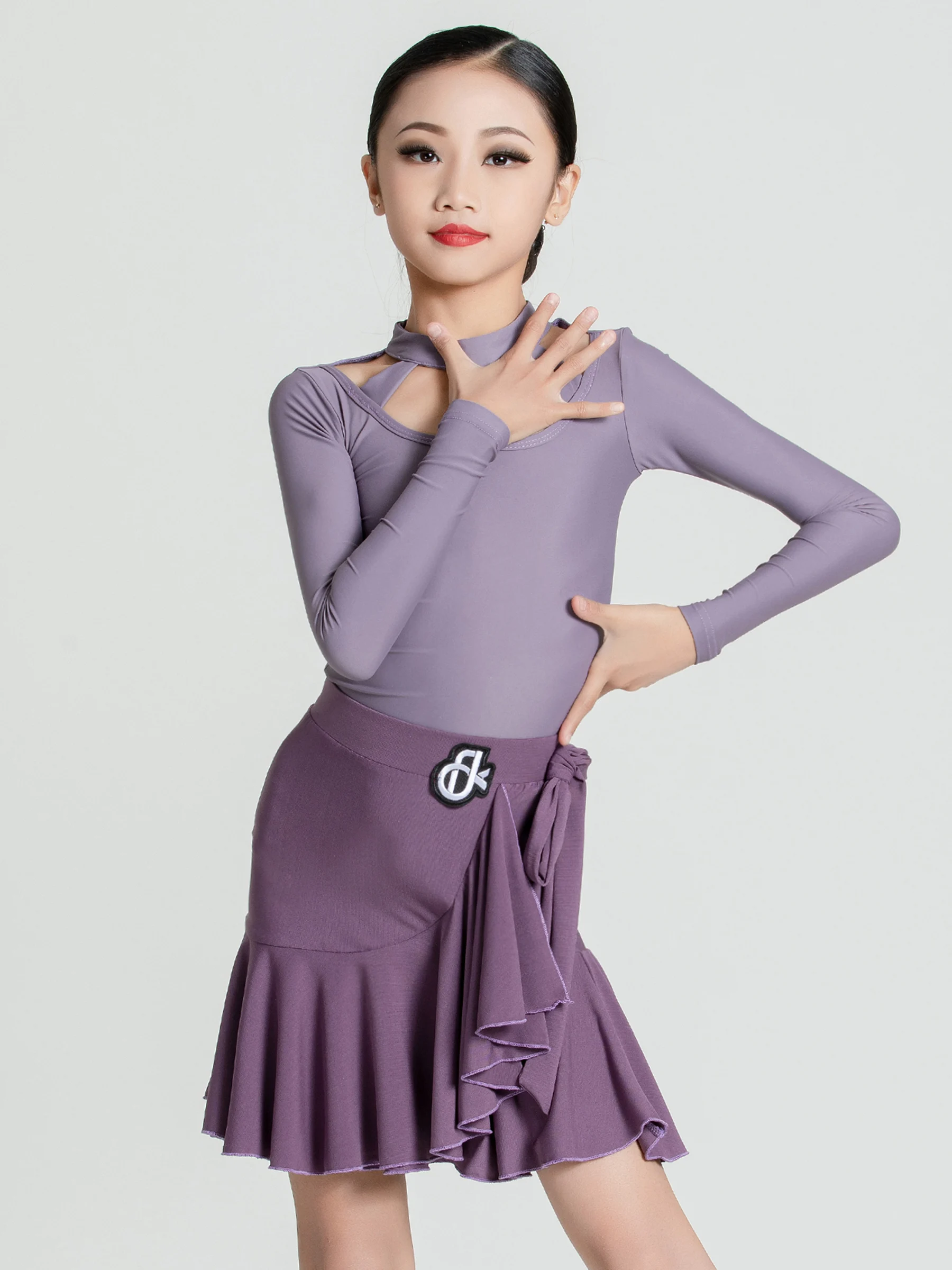 Cha Cha Rumba Latin Dance Costume Kids Samba Salsa Dance Practice Clothes Girls Competition Ballroom Tango Dresses Performance