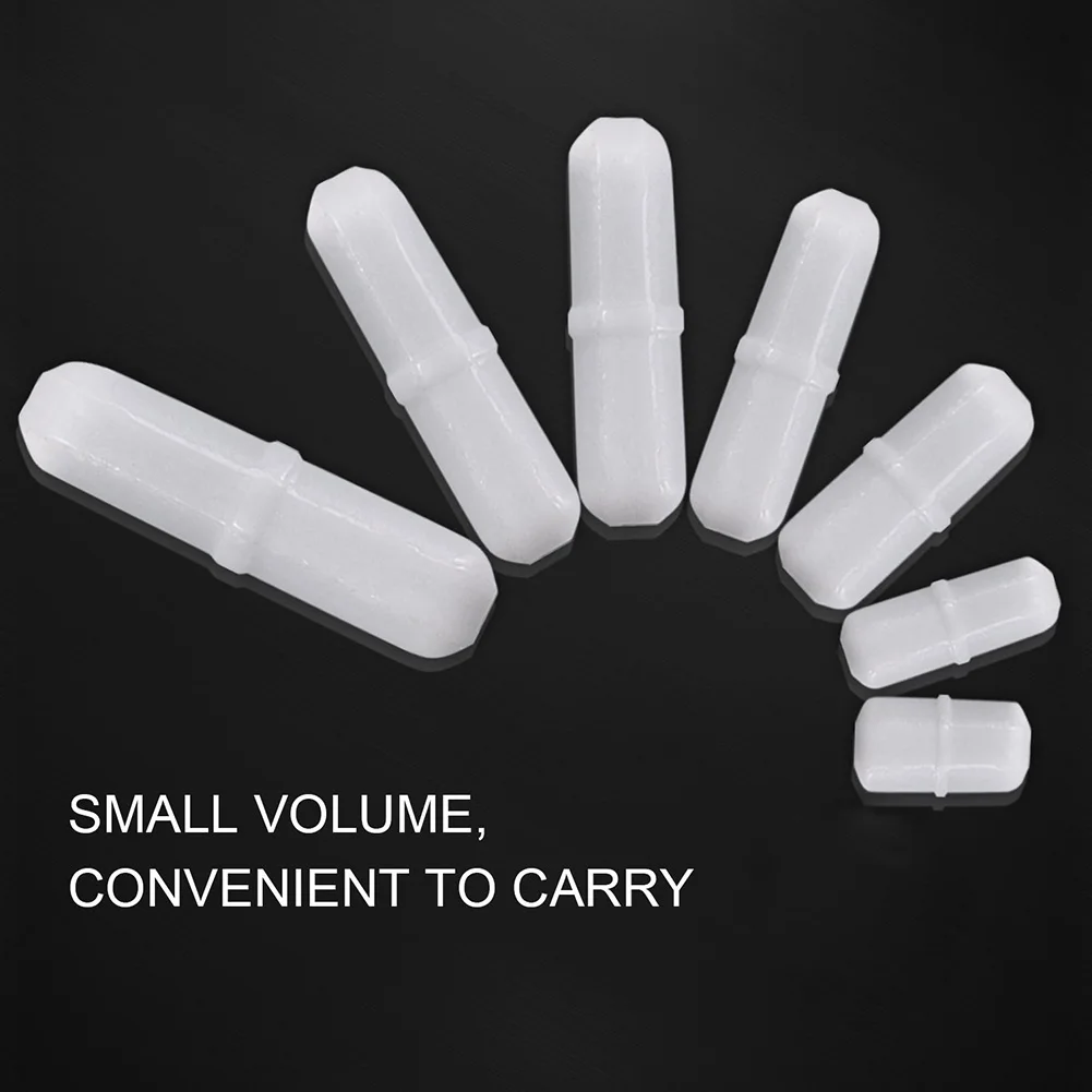 Agitador prático rotativo biológico, barra de agitação, misturador de PTFE, agitação química, agitação química, química, 7pcs, 1pc, química