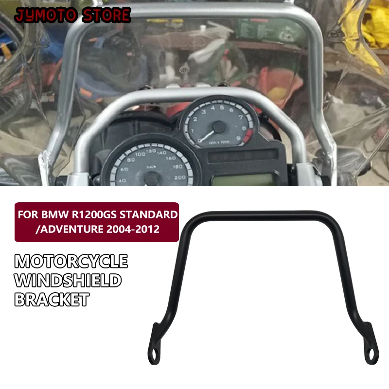 Per BMW R1200GS ADV Adventure R1200 GS 2004-2012 2011 2010 2009 Accessori Moto Supporto Staffa di Montaggio Parabrezza