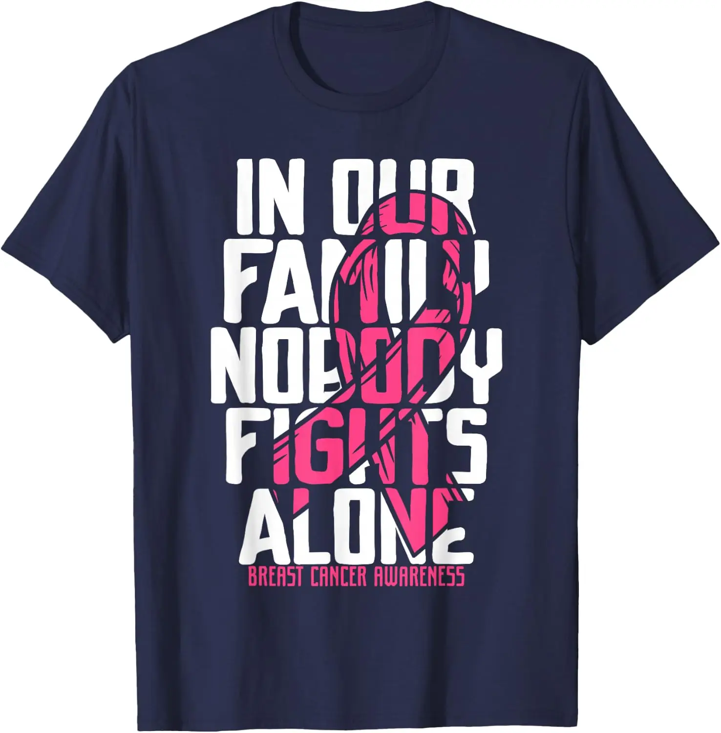 Breast Cancer Support T-Shirts Women 