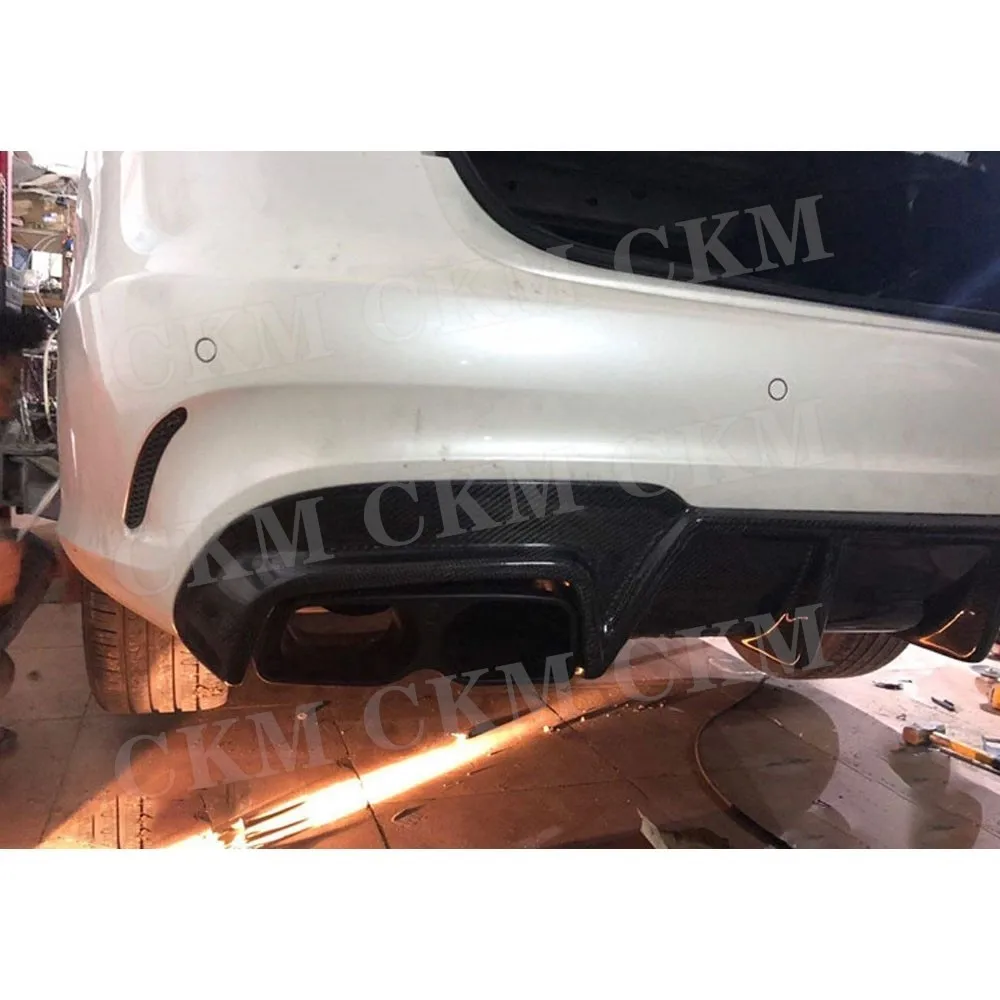 Carbon Fiber Car Rear Bumper Lip Diffuser For Benz E Class W212 E63 E260 E300 E400 E63S AMG 2014 2015 2016 Auto Styling - Image 6