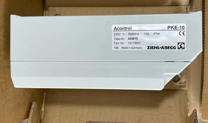 For ZIEHL-ABEGG PKE-10 Controller 230V 1-50/60Hz 10A IP54 10179651 New 1 Piece