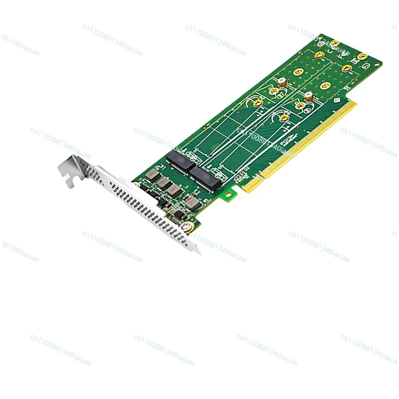 

M.2NVMe Expansion Card PCIe4.0 X16 To 4-port Hard Disk, Support 22110SSD