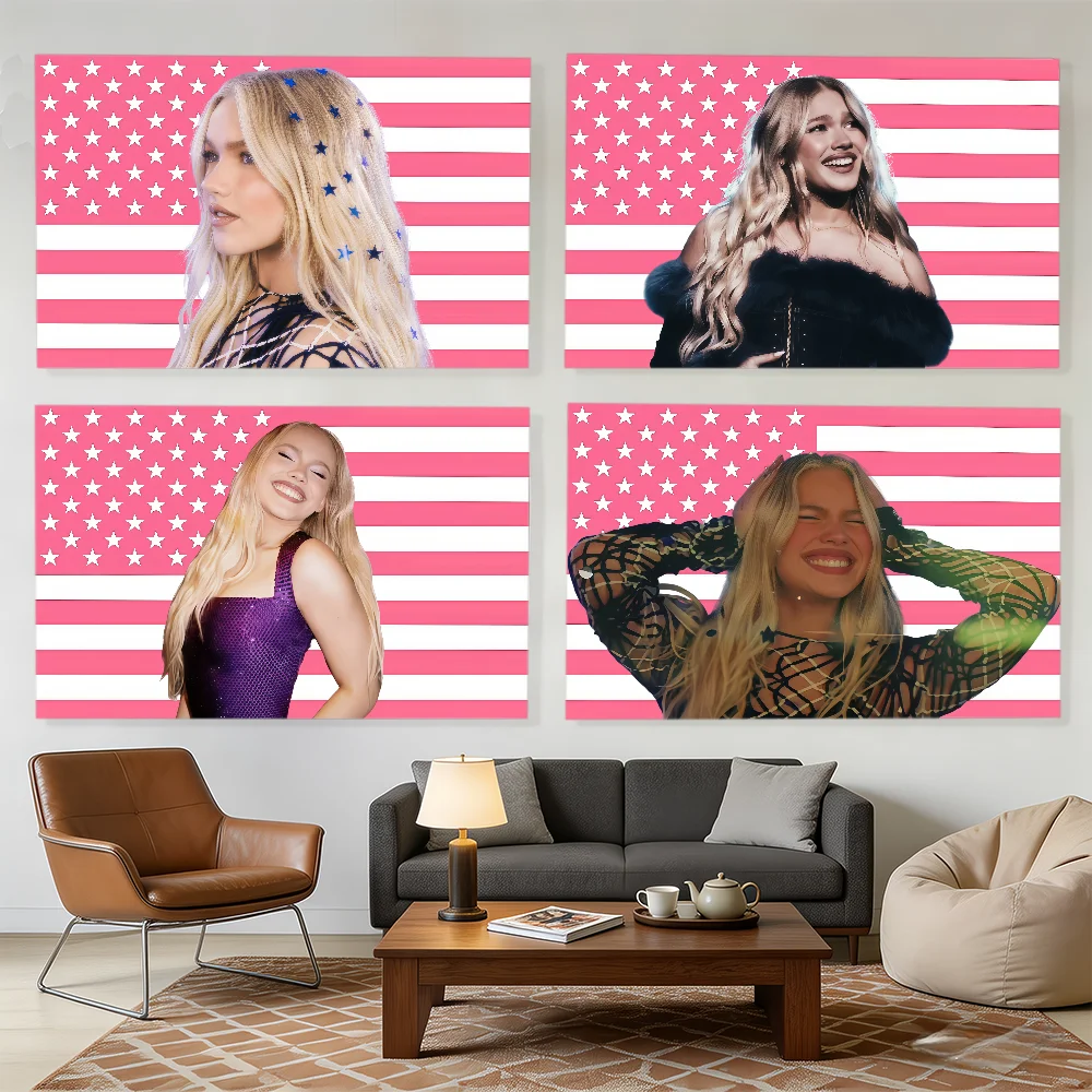 Singer F-Freya Skye flag Decorative Banners Suitable For Outdoor Camping Family Parties And Garden Walls Gift