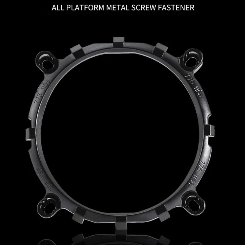 090f QZ 100 CPU Radiador Ventilador silencioso para LGA775 AMD1200 1151 1156 Desktop Computer LGA 1150 1155 1156 1366 2011