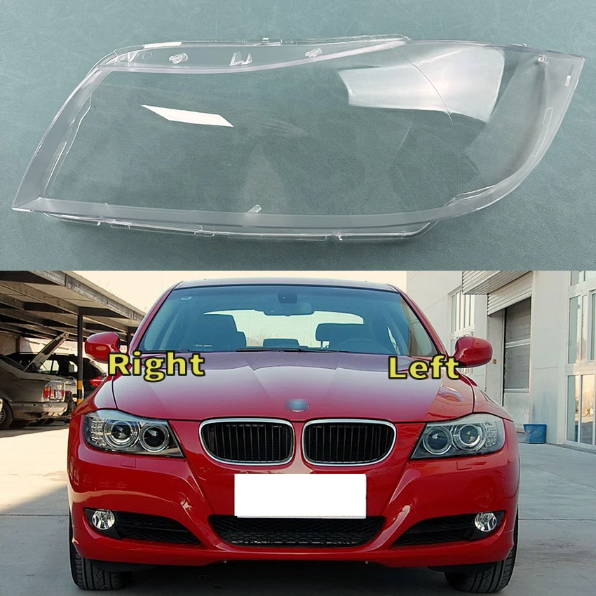 

For BMW 3 Series E90 E91 318 320 325 328 335 2005-2012 Xenon Headlight Cover Lampcover Lampshade Lamp Lens Case Auto Light Caps