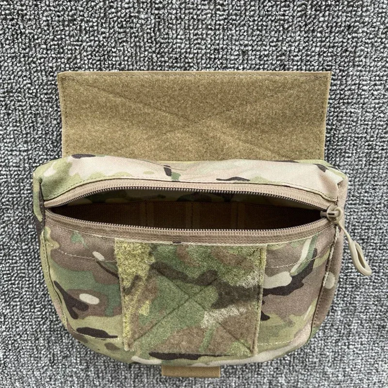 Tactical Vest Abdominal Bag MK3 MK4 Plate Carrier Chest Rig Tool Storage Fanny Pack Gear Multicam Hanging Pouch Accessories