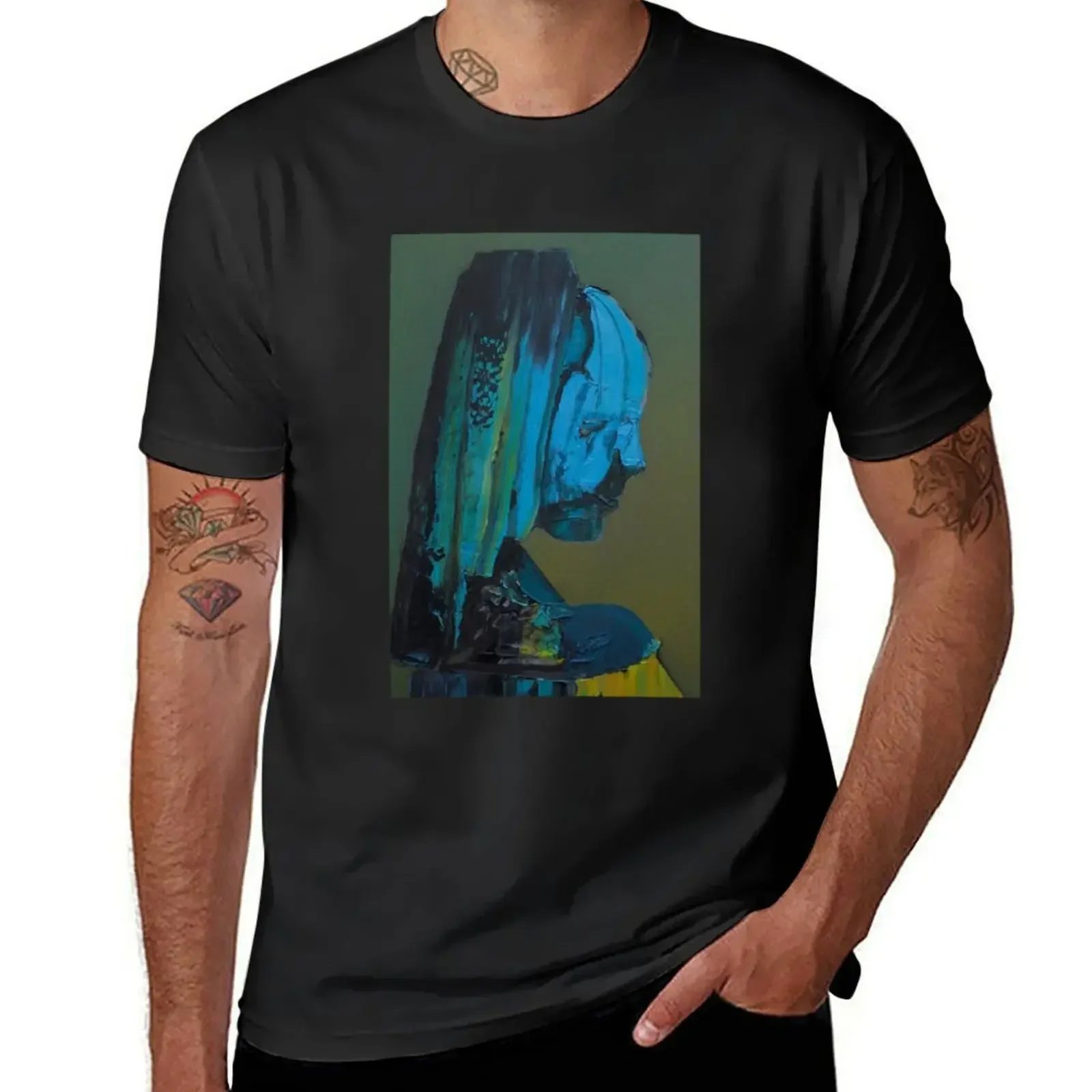 Stage 4 Everywhere At The End Of Time By The Caretakers Oil Painting By Ivan Seal Classic T-Sh T-Shirt anime mens plain t shirts