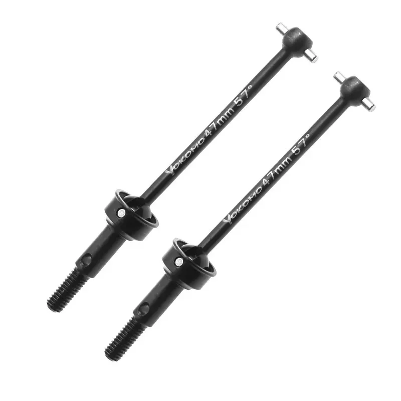 

2Pcs Metal Front and Rear Drive Shaft CVD Driveshaft for YOKOMO YD2/YD-4 RC Car Upgrade Parts Accessories