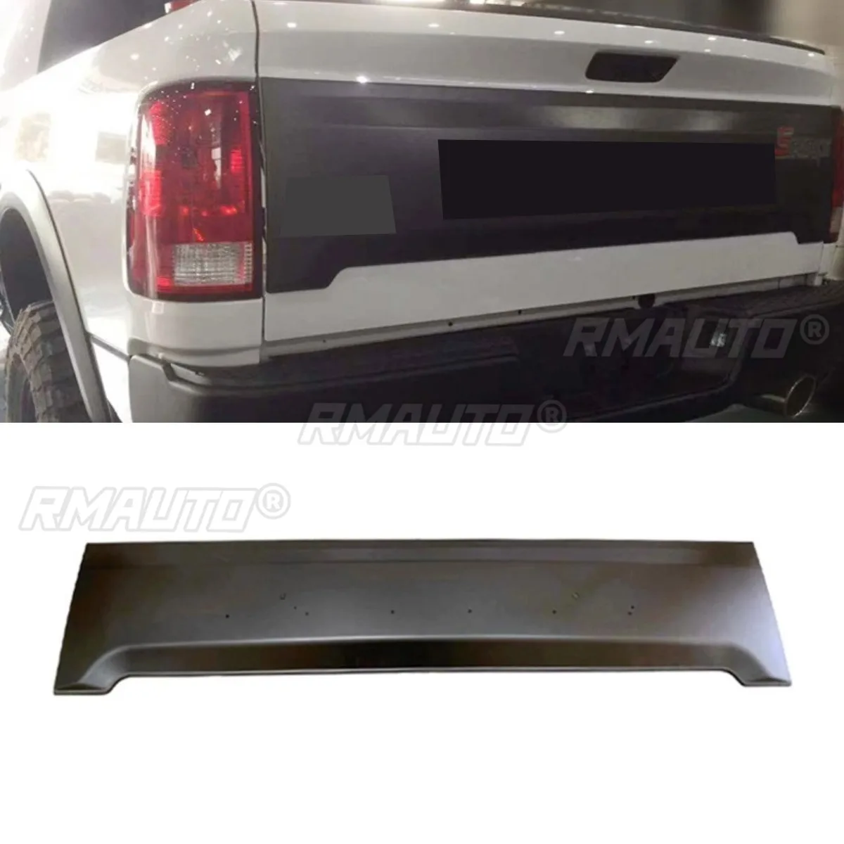 

Задняя дверь автомобиля, задний спойлер, внешняя часть для Dodge RAM 2006-2020, задняя доска, автомобильные аксессуары