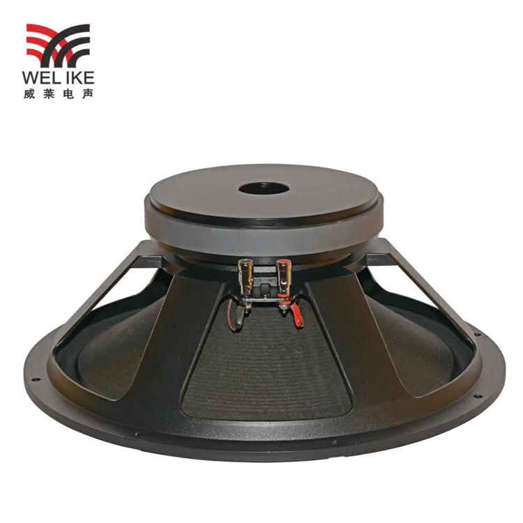 High Sound Quality 15 Inch Aluminum Frame 190 Magnetic Plated Black Cloth Side Threaded Basin 75 Core Speaker