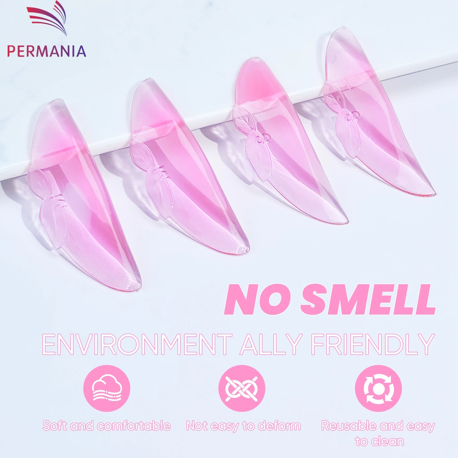 PERMANIA, nuevo L Curl, almohadillas para permanente de pestañas de silicona, varillas para pestañas, escudo de elevación, rizador de pestañas 3D, accesorios, aplicador, herramienta de maquillaje