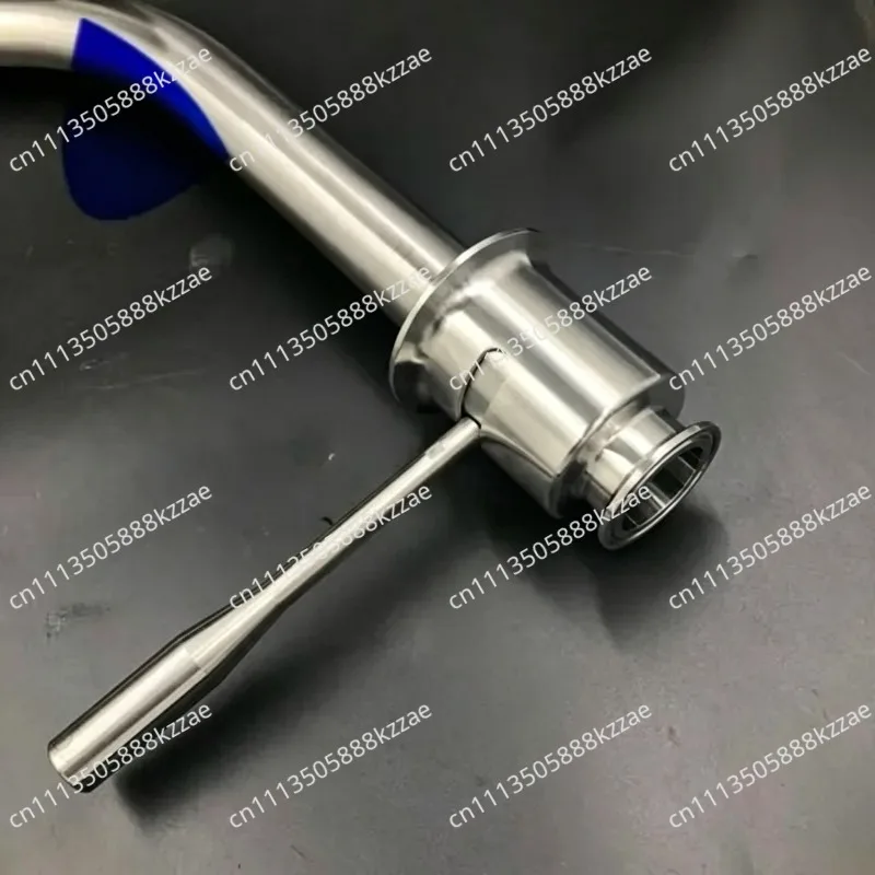 High Quality Hygiene Stainless Steel 304/316L Control Valve Steering Shelf Arm Valve Drainage Valve for Water Medium