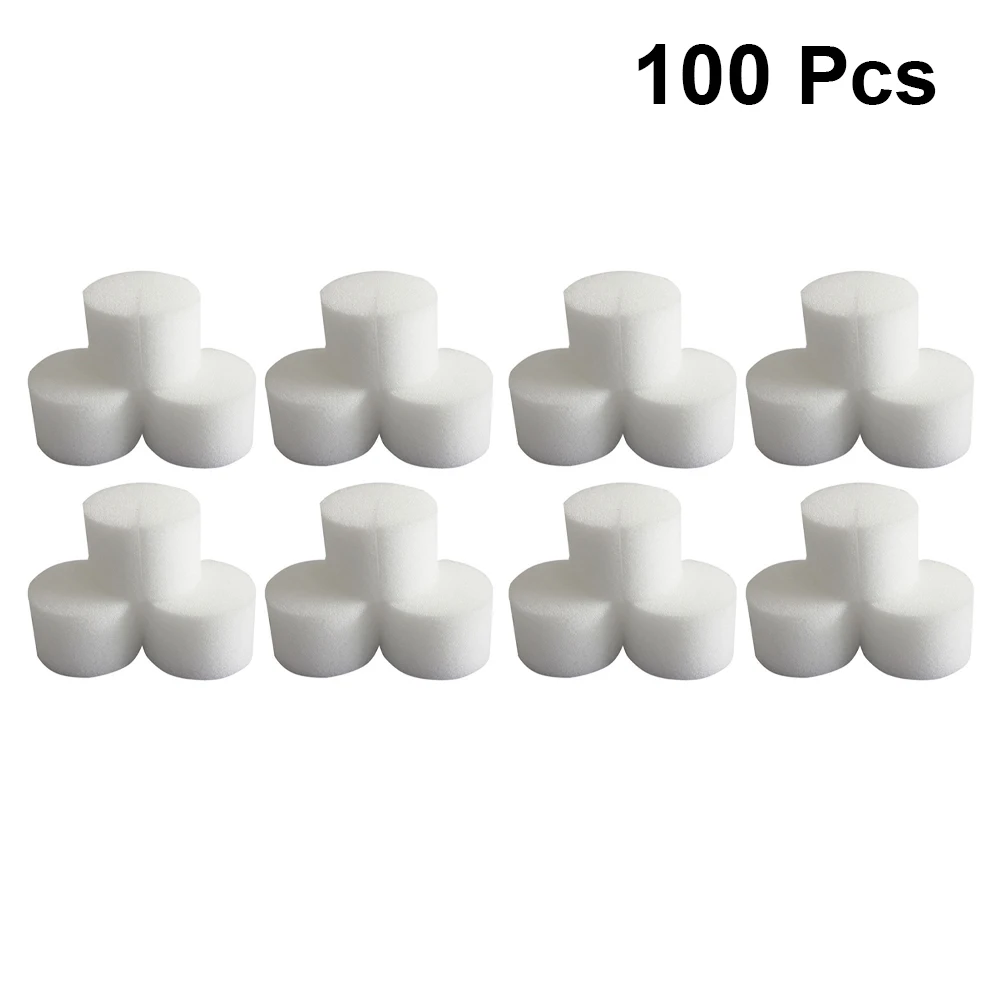 

100Pcs Planting Sponge for Soilless Cultivation 44Mm Hydroponic Seedling Starter Clean Space-Saving Higher Yield Garden Tool