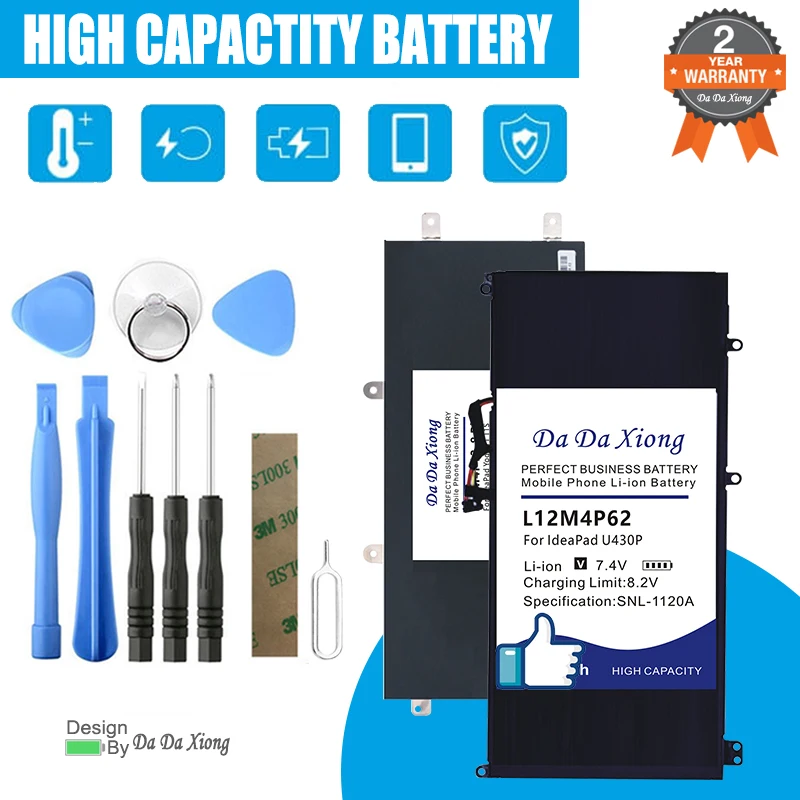 L11M3P01 L12M4P62 L17D1P36 L11M4P13 Battery For Lenovo IdeaPad 11 11S U310 U530 U430P Z500 Z510 U530P Z400 Z410 U430 L17D1P36