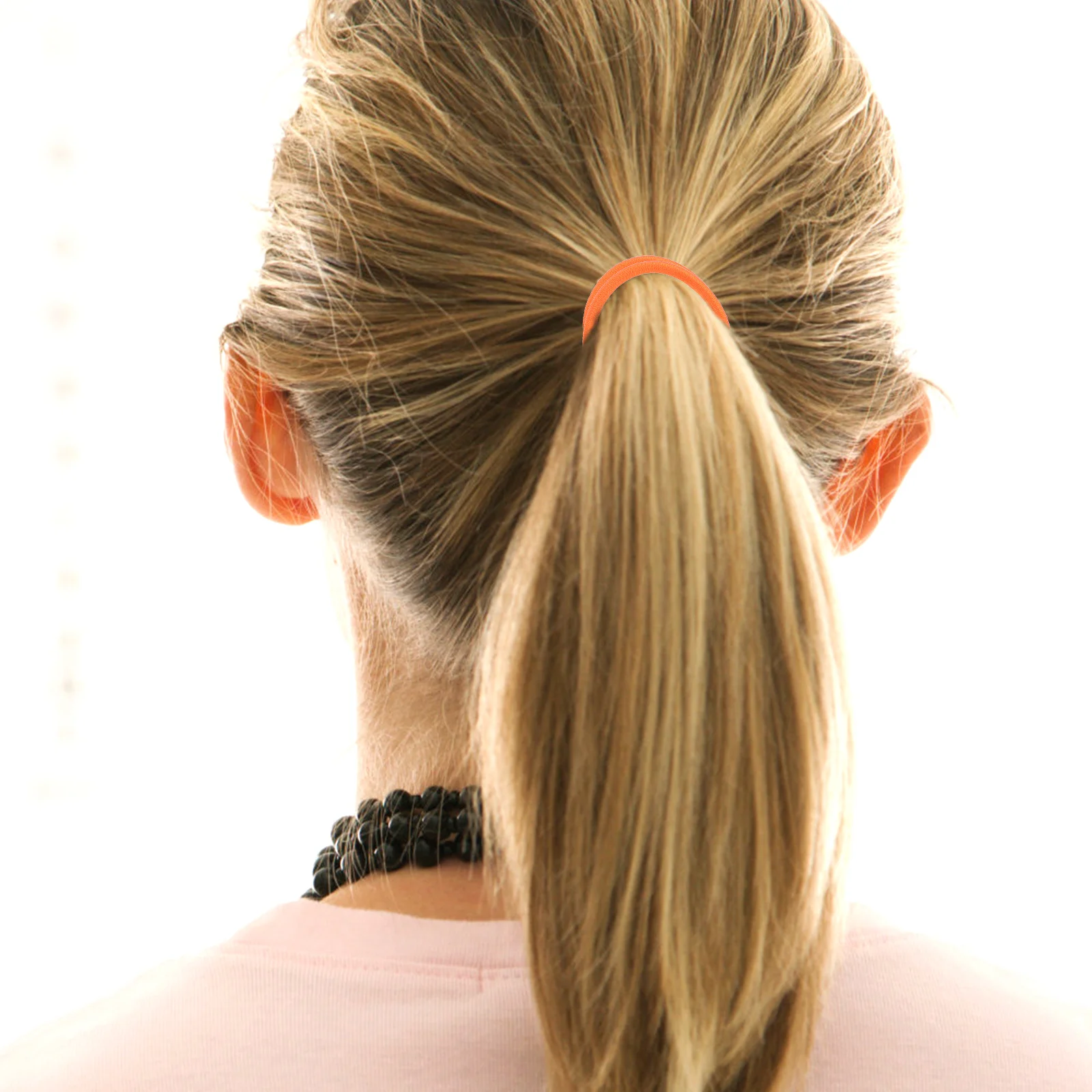 

100pcs 4Mm Band Elastic Knitting Rope For Women Durable Polyester Hair Tie Everyday Wear Stylish Hair Accessories Head