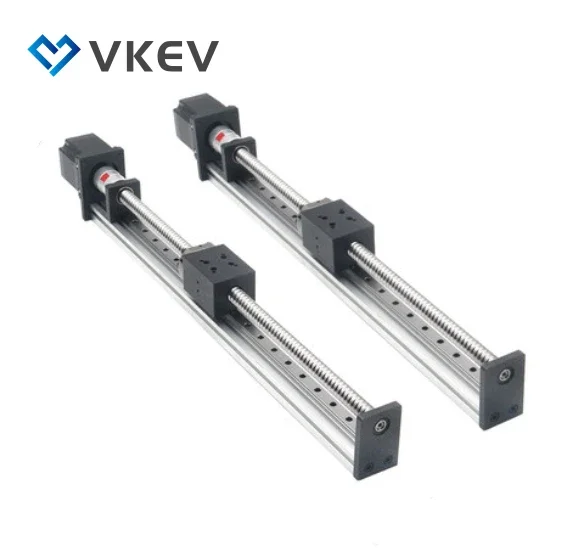 SFL40 Ball Screw Linear Guide Actuator Stepper Motor Nema 23 CNC Linear Motion Table High Precision Customized