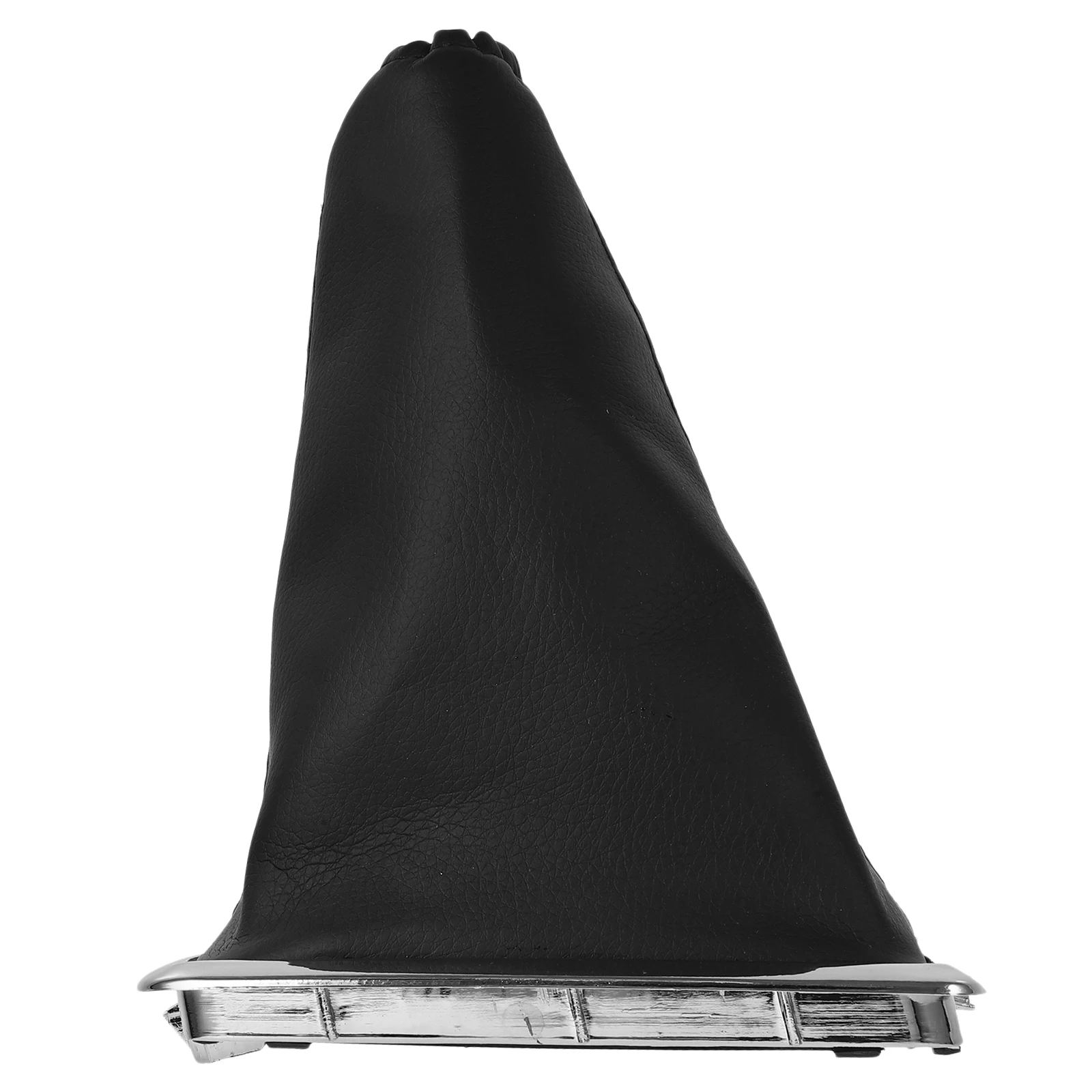 

Gear Shift Knob Cover Black Stitching Pu Protector Cover Car Shifter Knob Soft Comfortable Gear Shift Cover