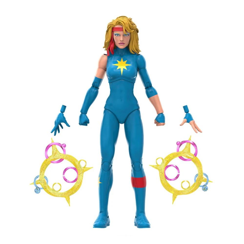 マーベルレジェンドのアクションフィギュア,x-men,mojo world,longshot,dazzler,wolverine,mwガイド,収集可能なおもちゃ,人形モデル,4パック,6インチスケール