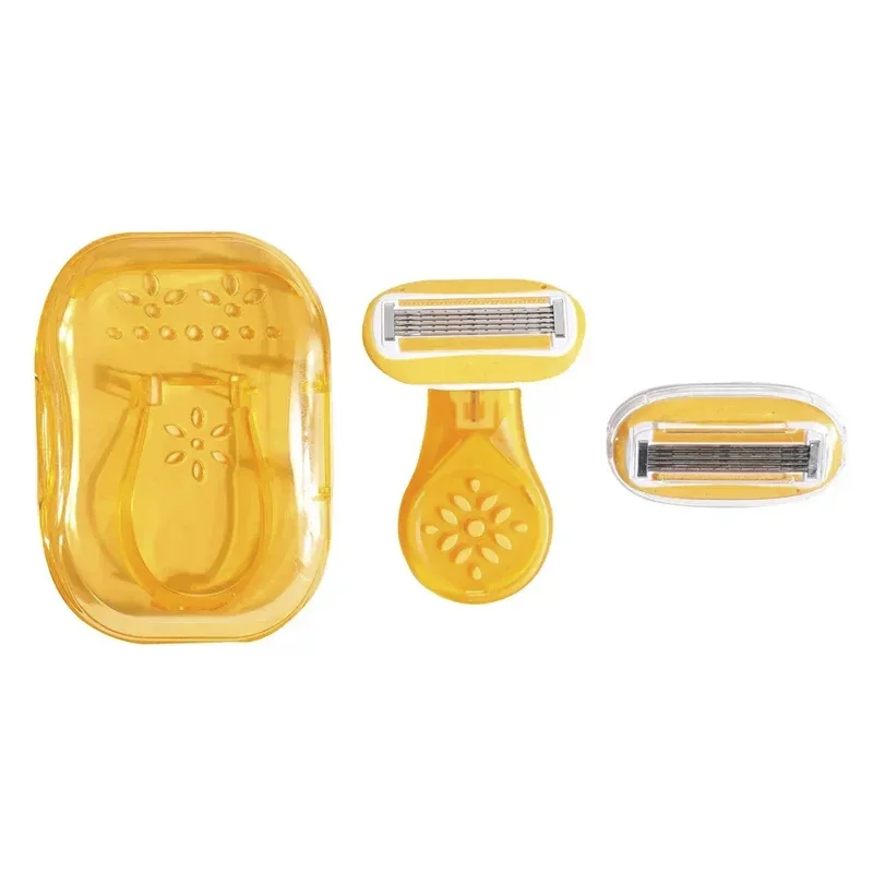 Women Safety Razor Blades Bikini Comfortable Hair Remover 5-Layer Replacement Head Female Shaving Blades for  Razor