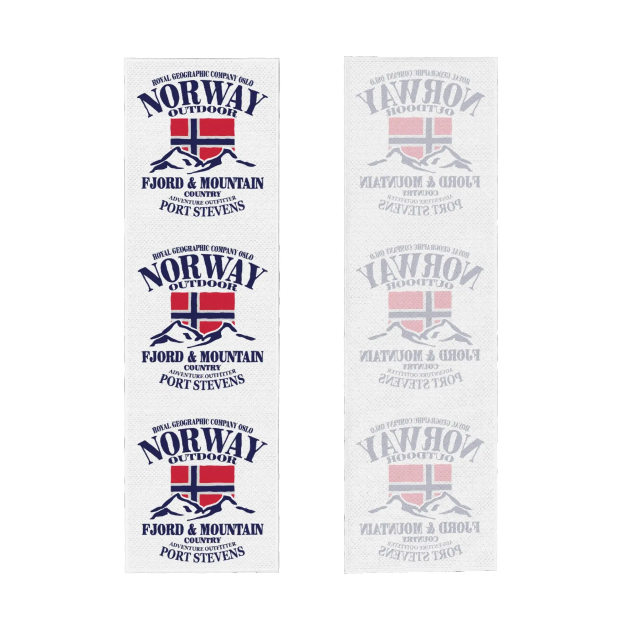 Norway Flag Towel Quick Drying Norwegian Flag Super Soft For Training Towels
