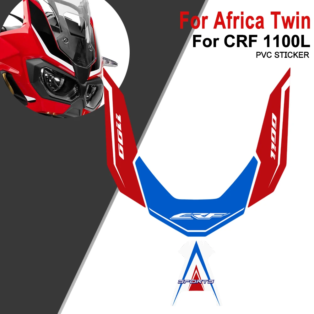 NEW 2019 2020 2021 Protection Side Tank Pad For Honda Africa Twin CRF1100 CRF 1100 L Adventure ADV Visor Set Stickers Decal Kit