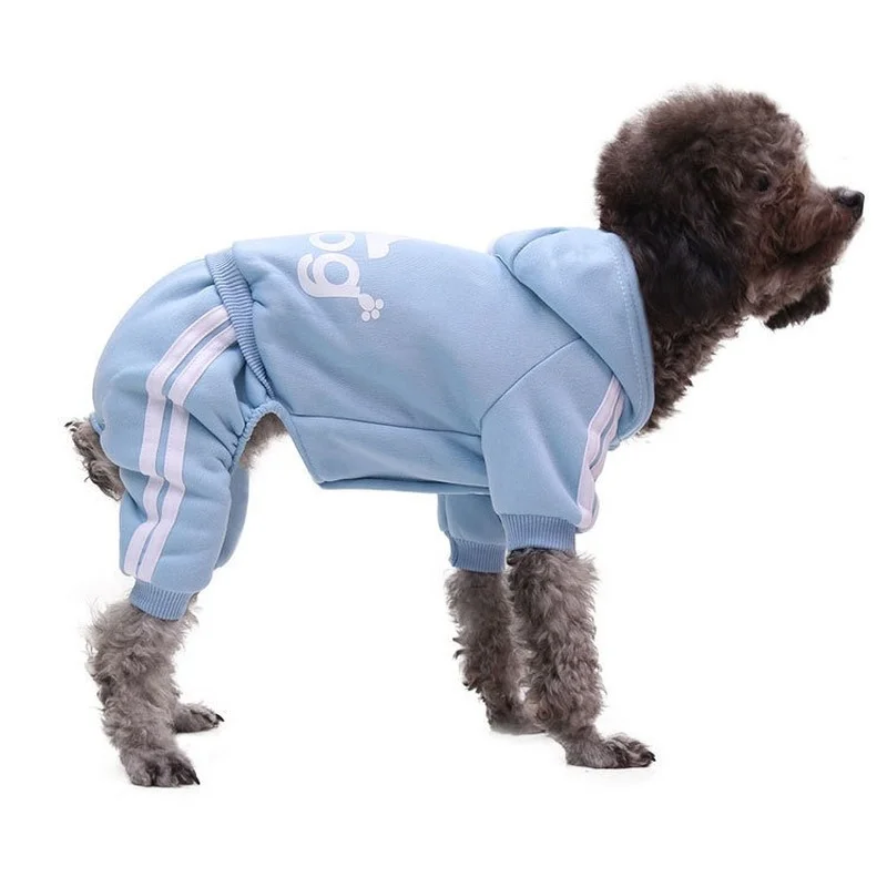 Autumn Dog Clothes Adidog Sport Hoodies Sweatshirts Warm Coat Clothing for Small Medium Large Dog Big Dogs Cat Pets Puppy Outfit