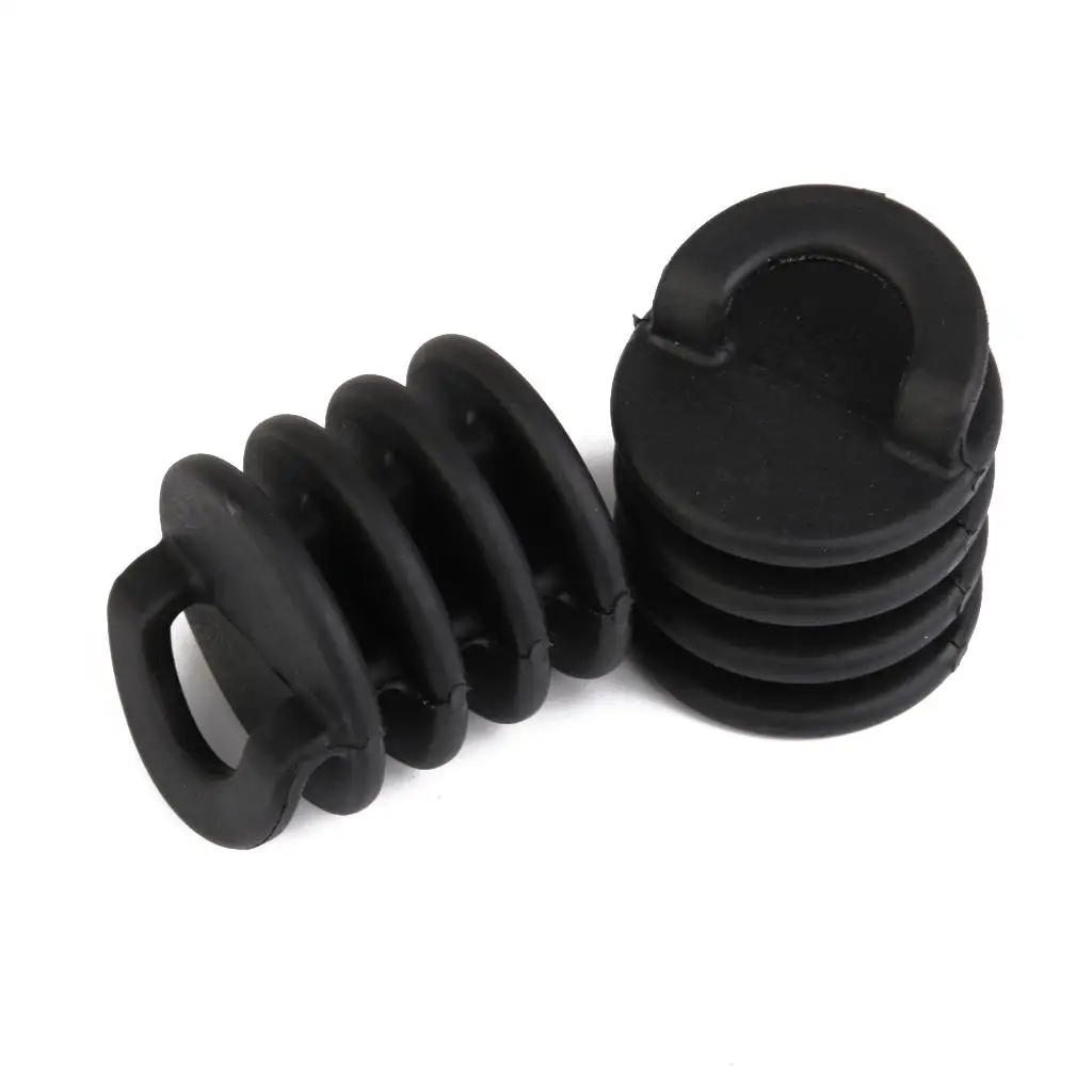 2 Pieces Nylon Kayak Boat Canoe Scuppers Stoppers Bungs Drain Hole Plugs Kayak